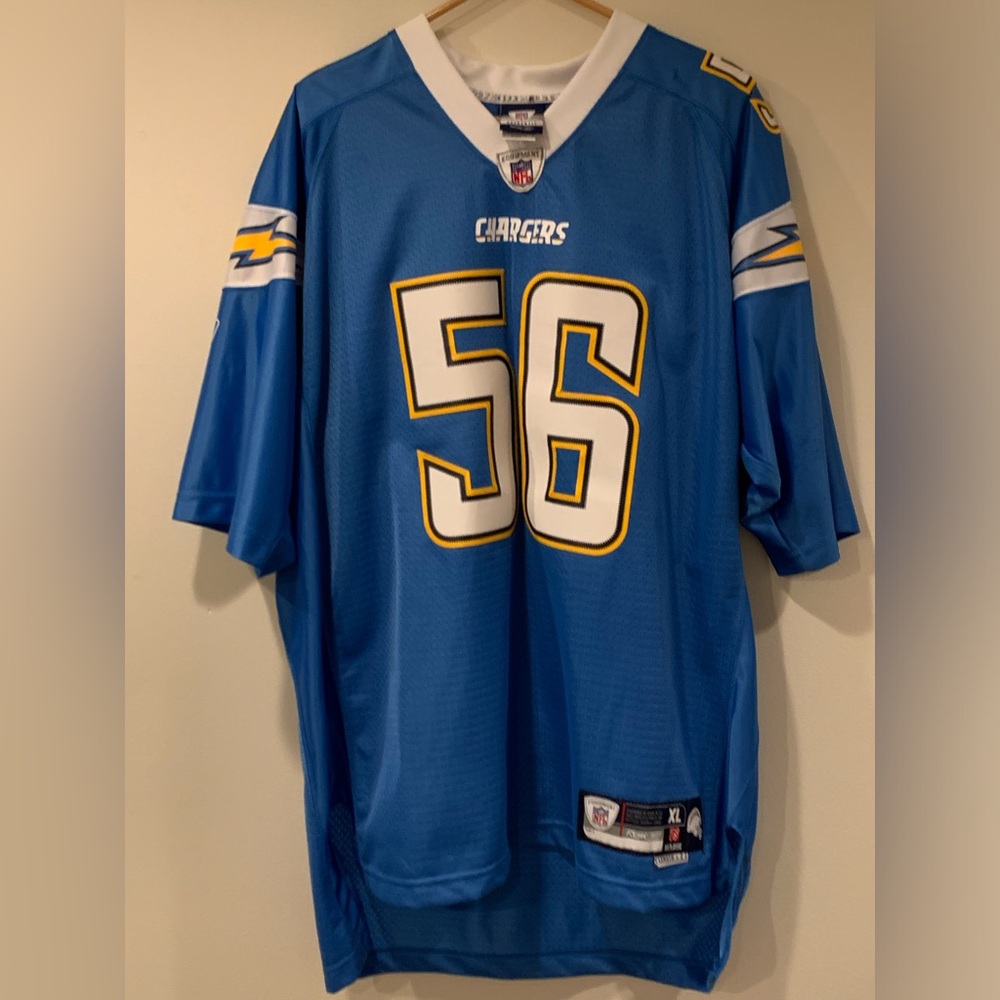 Reebok NFL Shawn Merriman San Diego Chargers Jersey  Size XL